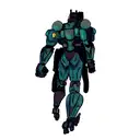 biomech bionic cyborg arm shoulder and full sleeve  tattoo design idea