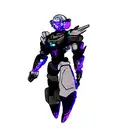 biomech bionic cyborg arm shoulder and full sleeve  tattoo design idea