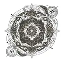 Leo, libra, Sagittarius constellation tattoo design idea