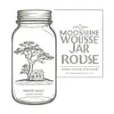moonshine jar that says White House road tattoo design idea