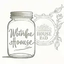 moonshine jar that says White House road tattoo design idea