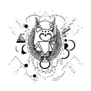 (i∂+m)Φ=0 tattoo design idea