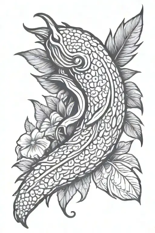 pickle tattoo design idea