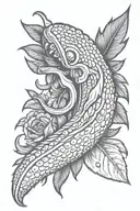 pickle tattoo design idea
