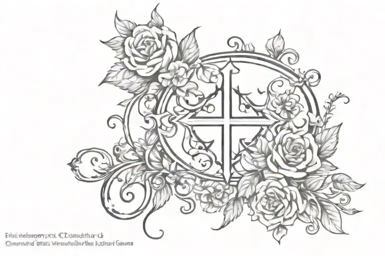 tattoo for Bible verse Ephesians 4:22-24 tattoo design idea