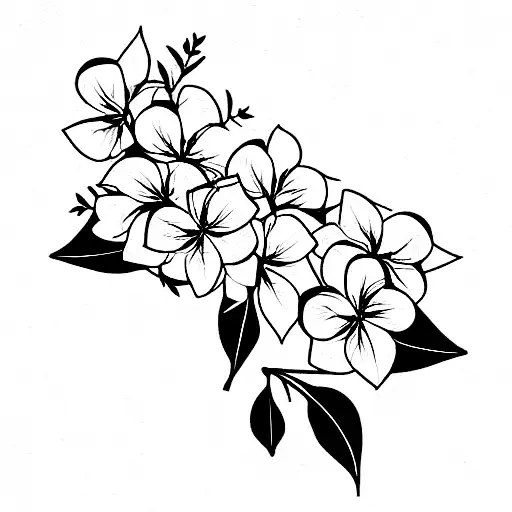Ship From Ny - Temporary Tattoo - Bougainvillea - Vintage Flower  #tattooremoval | Tiger lily tattoos, Shoulder tattoos for women, Lily tattoo