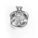 Poison bottles tattoo design idea