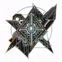 sail Pluto tattoo design idea