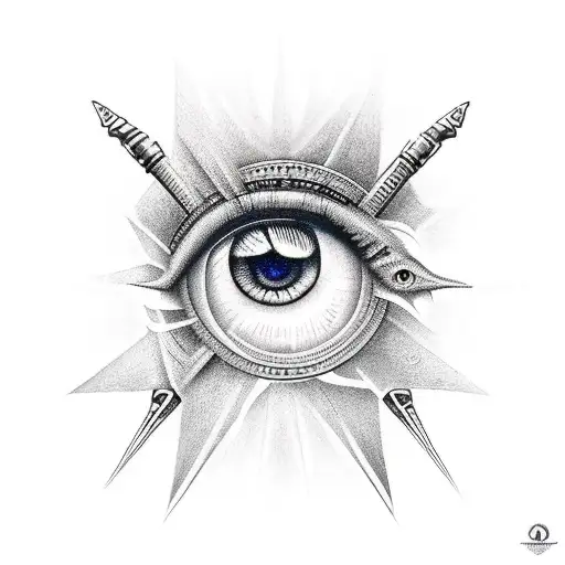 Eye of Horus tattoo design idea