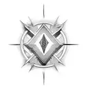 BDSM symbol tattoo design idea