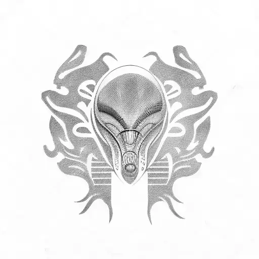 Alien tattoo meaning | tattoosphoto