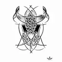 Celtic Knot tattoo design idea