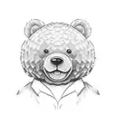 Teddy Bear tattoo design idea