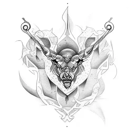 Create a tattoo that represents the client's passion for bodybuilding and nature tattoo design idea