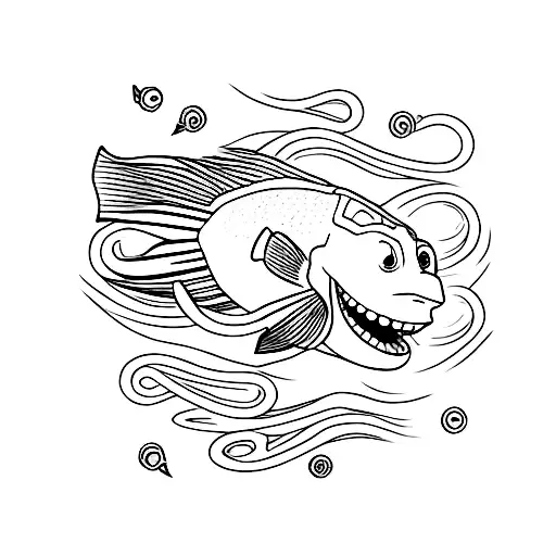 nemo Dori  tattoo design idea