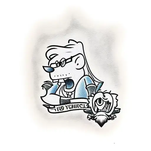 Hey Arnold tattoo design idea