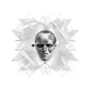 music score in the matrix tattoo design idea