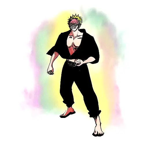 One piece, Berserk, jujutsu kaisen  tattoo design idea