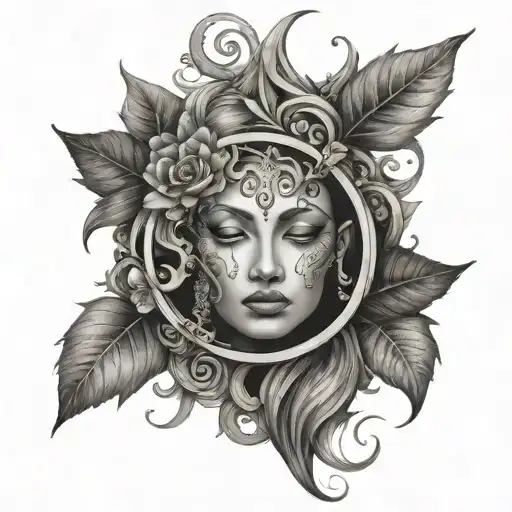 gaia tattoo design idea