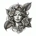 gaia tattoo design idea