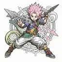 hunter x hunter tattoo design idea