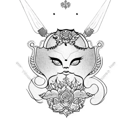 russian doll tattoo design idea
