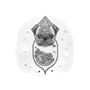 Gemma is cursive with puppy paws tattoo design idea