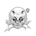 Crybaby tattoo design idea