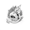 Crybaby tattoo design idea