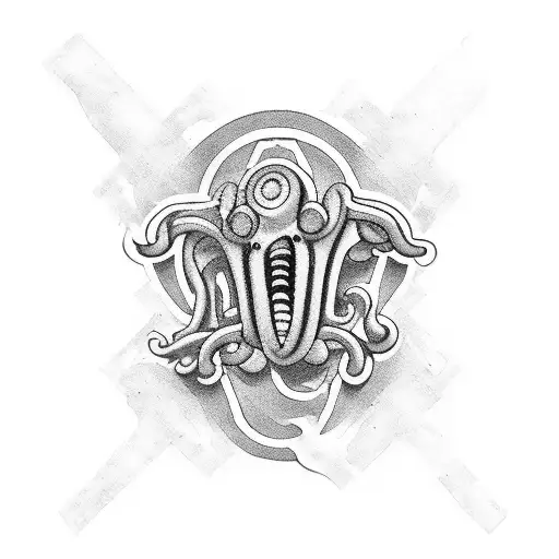 text "Nasty Nate's Boner Garage" tattoo design idea