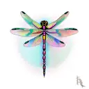 Dragonfly tattoo design idea