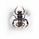 Scorpion tattoo design idea