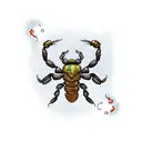 Scorpion tattoo design idea