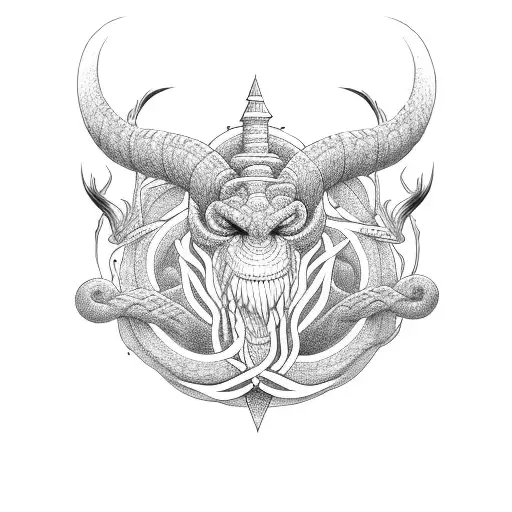 Jormungandr tattoo design idea