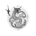 Jormungandr tattoo design idea