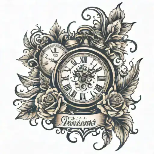 rich , time, big dreams, achieve more, hardwork, family, parents tattoo design idea