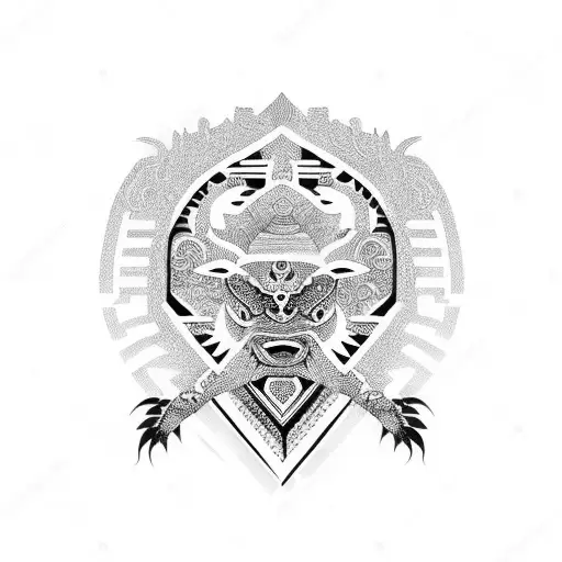 korean  tattoo design idea