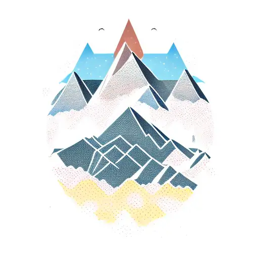 programmer family with ursa major and mountains in antwerpen tattoo design idea