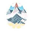 programmer family with ursa major and mountains in antwerpen tattoo design idea