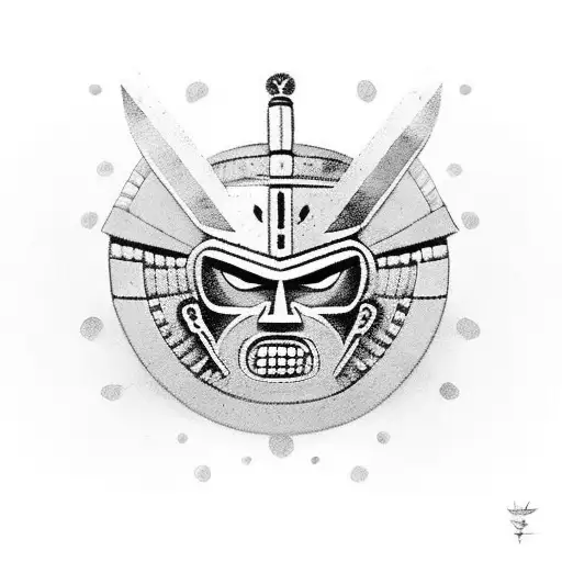 Aztec warrior tattoo design idea