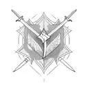 Sword tattoo design idea