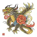 Cuervo tattoo design idea