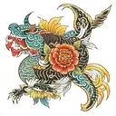 Cuervo tattoo design idea