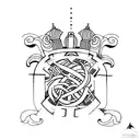 roman numeral 14  tattoo design idea