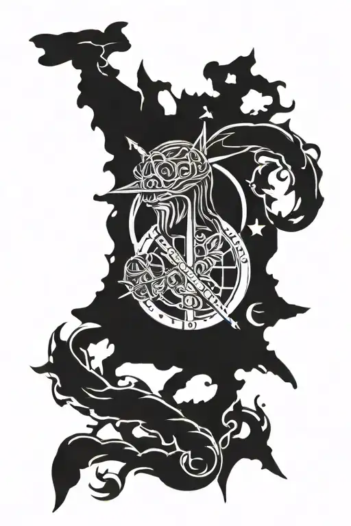 If you want peace, prepare for war tattoo design idea