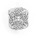 Celtic father daughter knot tattoo design idea