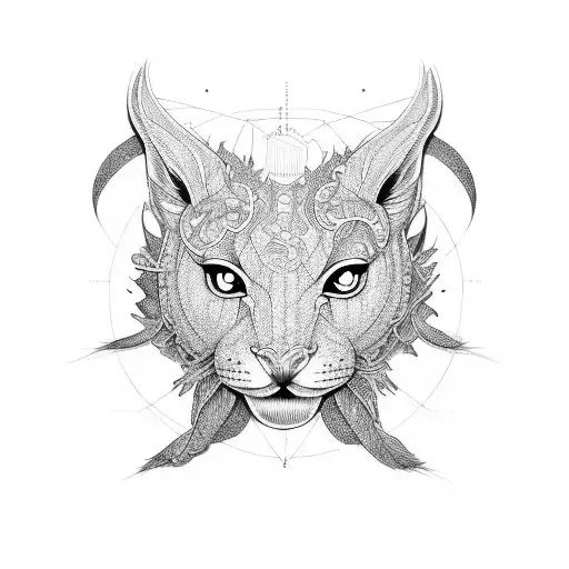 Chip with data bus lines tattoo design idea