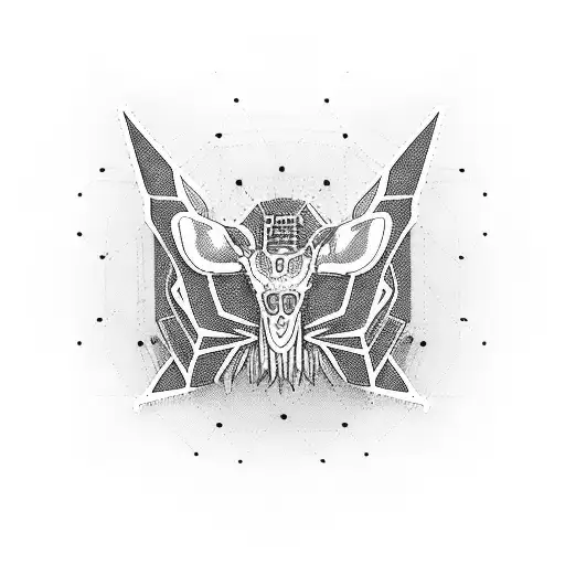 Chip nexus with data bus lines tattoo design idea