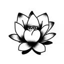 Lotus Flower, daffodil, daisy, tulip tattoo design idea