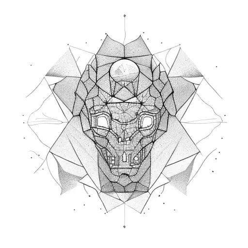 Composition VIII tattoo design idea